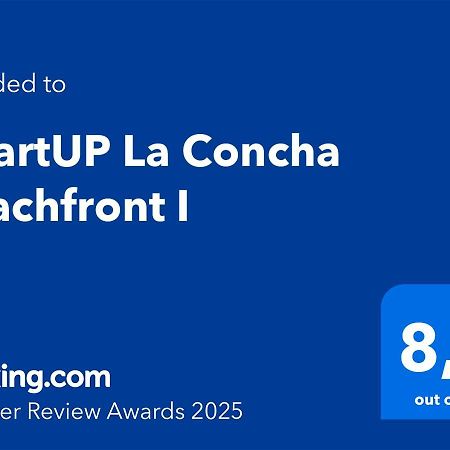 Apartup La Concha Beachfront I โอโรเปซาเดลมาร์ ภายนอก รูปภาพ